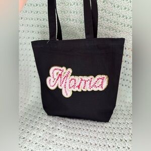 Small Tote Bag: Baseball Mama